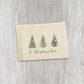 O' Christmas Tree - Canvas Zipper Pouch