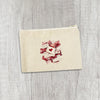 Love Letter Stack - Valentine's Day Canvas Zipper Pouch