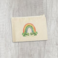 Lucky Rainbow - St. Patrick's Day Canvas Zipper Pouch