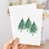 Three Trees - Greeting Card