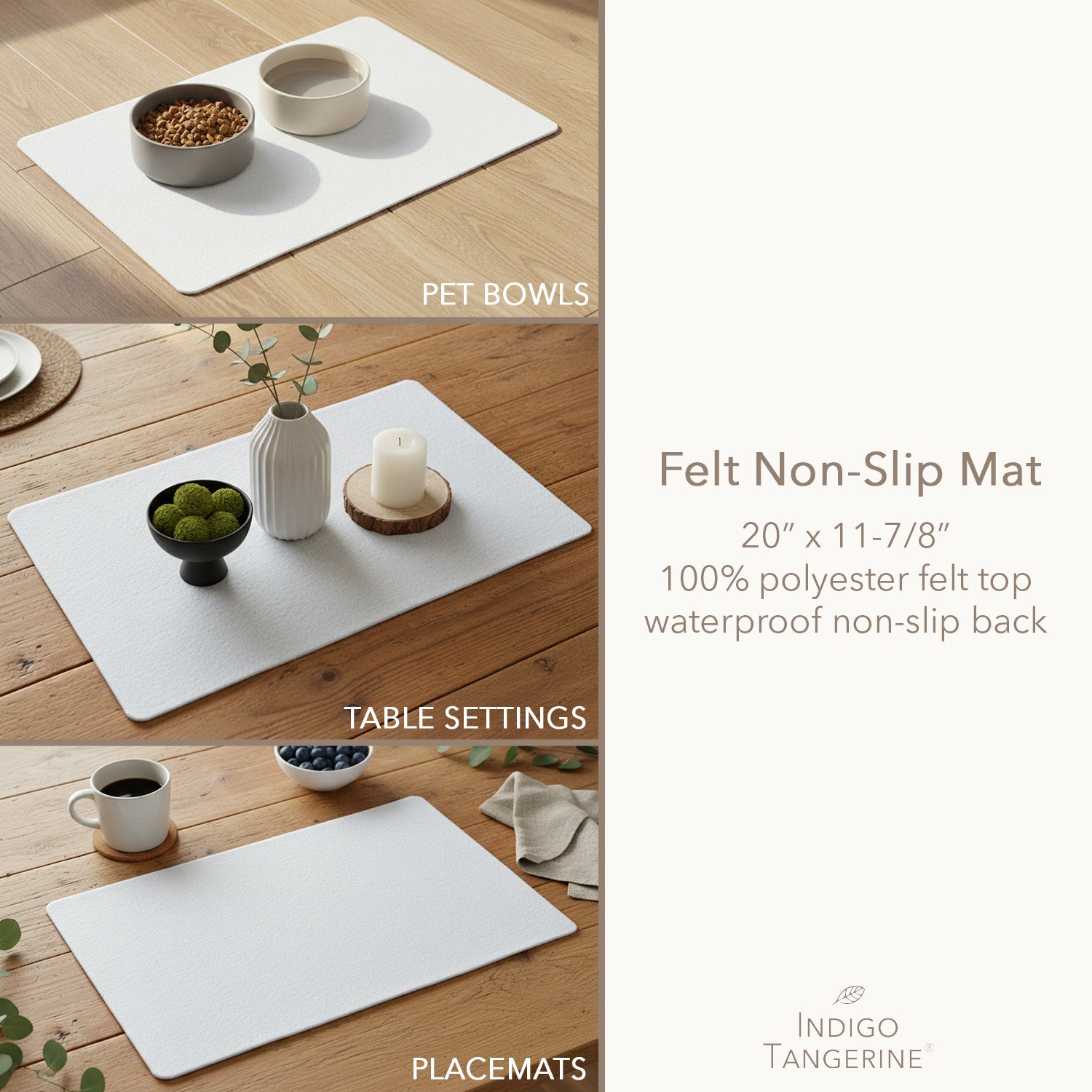 Bee Motif - Custom Decorative Table Mat
