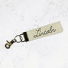 Vintage ScriptCustom Trigger Snap Key Fob