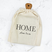 HOME City/State - Custom Slate Board w/ Dust Sleeve