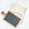 LOCAL City, State - Custom Slate Board w/ Dust Sleeve
