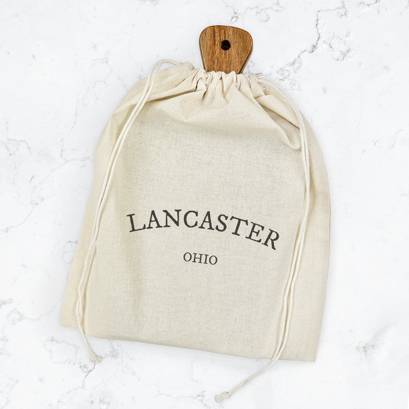 Arched City/State - Custom Slate Board w/ Dust Sleeve
