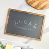 Local State and City - Custom Slate Serving Board