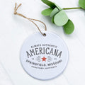 Americana - Custom Ornament