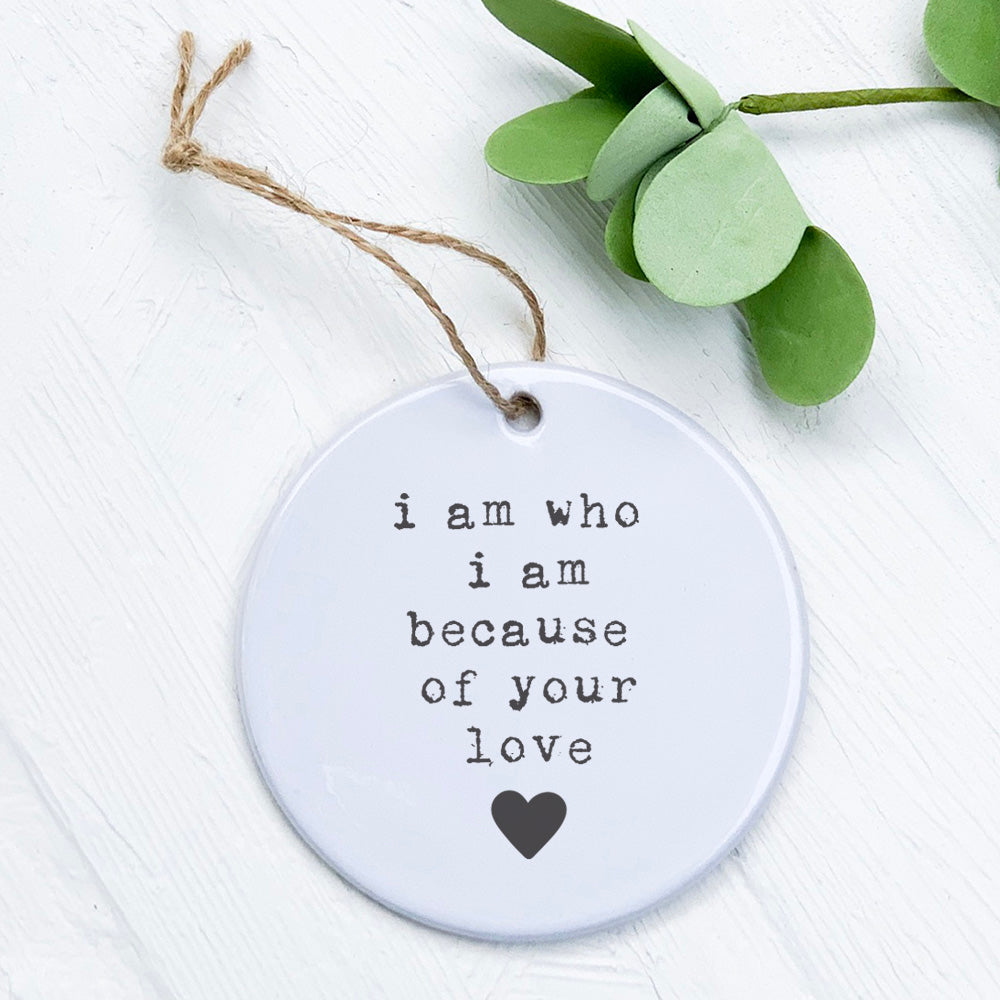 I am who I am - Mother's Day Ornament