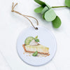Key Lime Pie - Summer Ornament