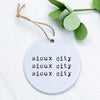 Triple Repeats - Custom Ornament