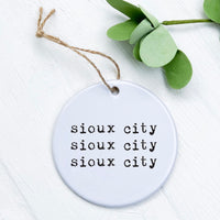 Triple Repeats - Custom Ornament