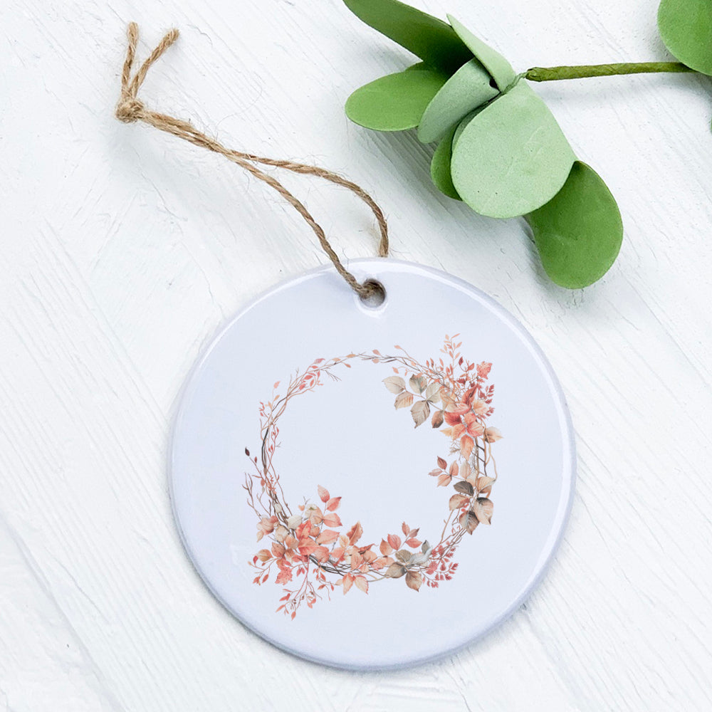 Delicate Autumn Wreath - Ornament