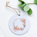 Delicate Autumn Wreath - Ornament