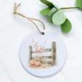 Pumpkin Fence - Ornament