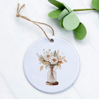Harvest Florals - Fall Ornament