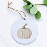 Knit Pumpkin - Ornament