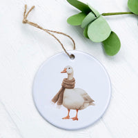 Cozy Duck - Ornament
