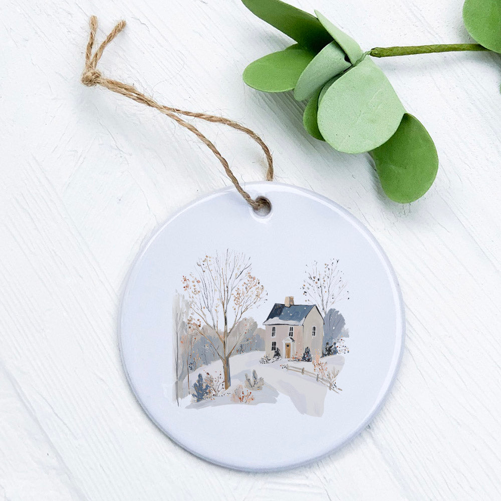 Winter Homestead - Ornament