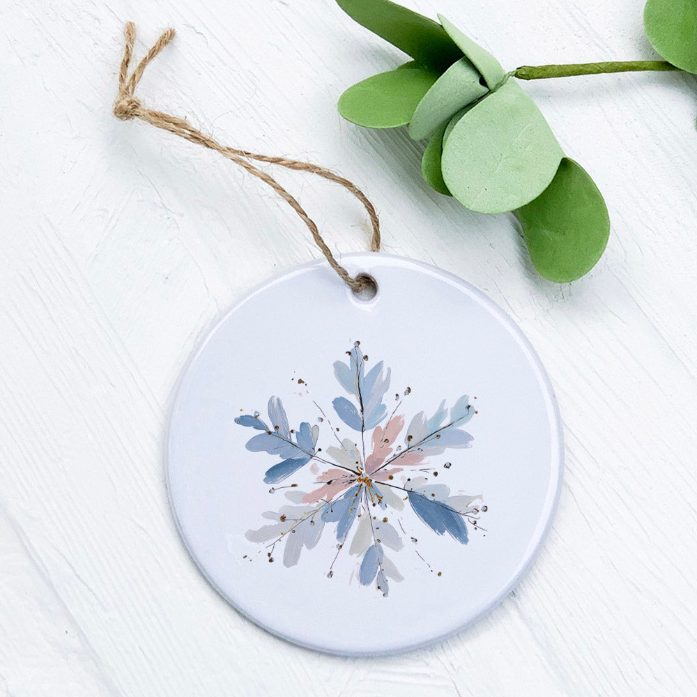 Painted Snowflake - Ornament