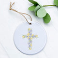Tulip Easter Cross - Ornament