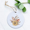 Dried Harvest Flowers - Ornament