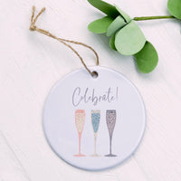 Celebrate Champagne - Ornament