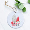 Christmas Gnome with Tree - Ornament