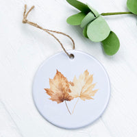 Fall Maple Leaves - Ornament