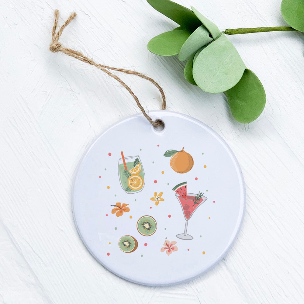 Summer Drinks - Ornament