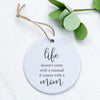 Life Manual Mom - Ornament