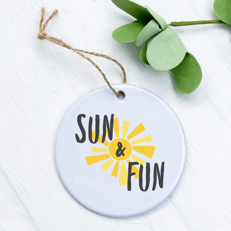 Sun & Fun - Ornament
