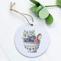 Farmhouse Fruit Bowl - Ornament