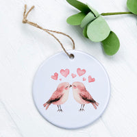 Love Birds - Valentine's Day Ornament