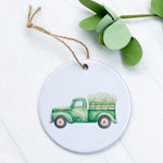 Irish Farm Truck - Ornament