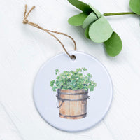 Clover Barrel - St. Patrick's Day Ornament