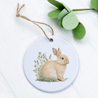 Rabbit in Grass - Ornament