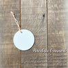 Muted Bunny Wreath - Ornament