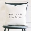 You, Me and... - Square Canvas Pillow