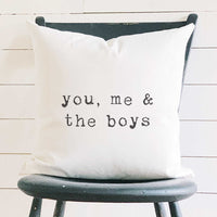 You, Me and... - Square Canvas Pillow