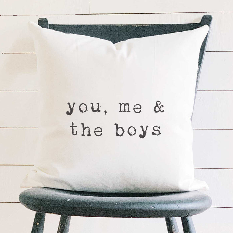 You, Me and... - Square Canvas Pillow