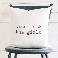 You, Me and... - Square Canvas Pillow