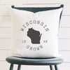 State Grown - Custom Square Canvas Pillow