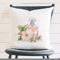 Apple Blossom Perfume - Square Canvas Pillow