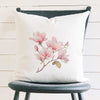Magnolia Blossoms - Square Canvas Pillow