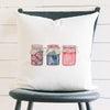 Three Berry Jams - Square Canvas Pillow