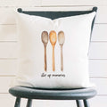 Stir Up Memories - Square Canvas Pillow