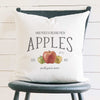 Orchard Fresh Apples - Square Canvas Pillow