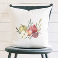 Pomegranates and Apples - Square Canvas Pillow