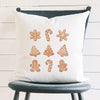 Gingerbread Cookies - Square Canvas Pillow