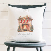 The Night Before Christmas - Square Canvas Pillow